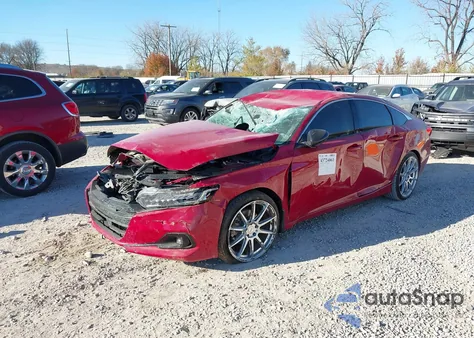 2022 Honda Accord Sport Se из США, поврежденный, VIN 1HGCV1F44NA055892